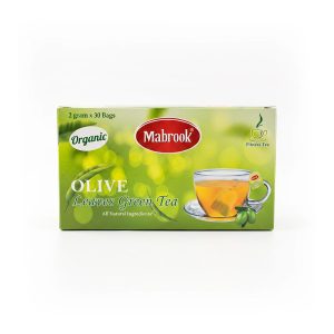 OLIVE LEAVES GREEN TEA JAR 125GM