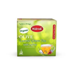 OLIVE LEAVES GREEN TEA WITH SAFFRON 30 BAG