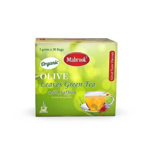 OLIVE LEAVES GREEN TEA WITH SAFFRON 30 BAG